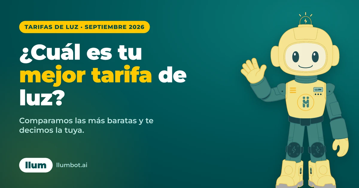 Comparativa de las mejores tarifas de luz en agosto de 2026