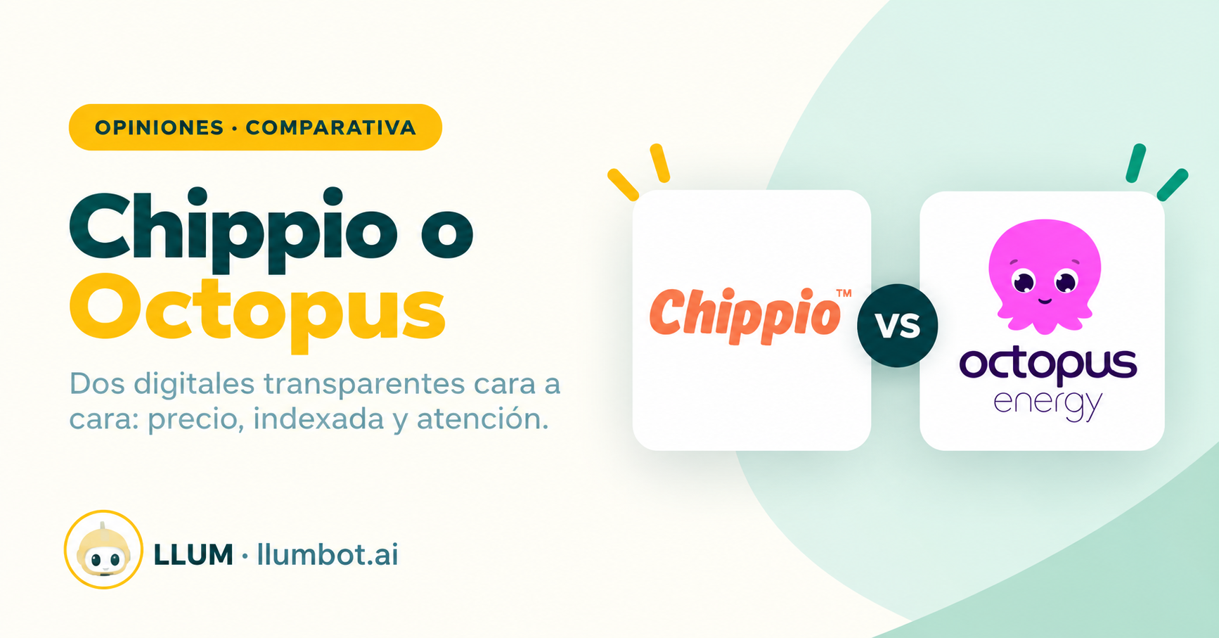 Comparativa Chippio o Octopus: precio, indexada y atención