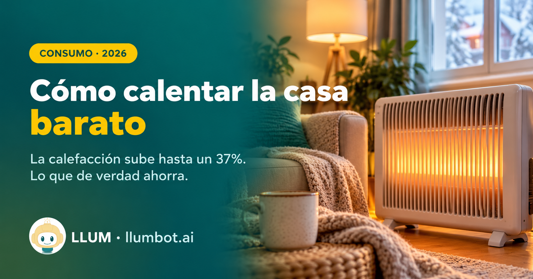 Calentar la casa barato este invierno