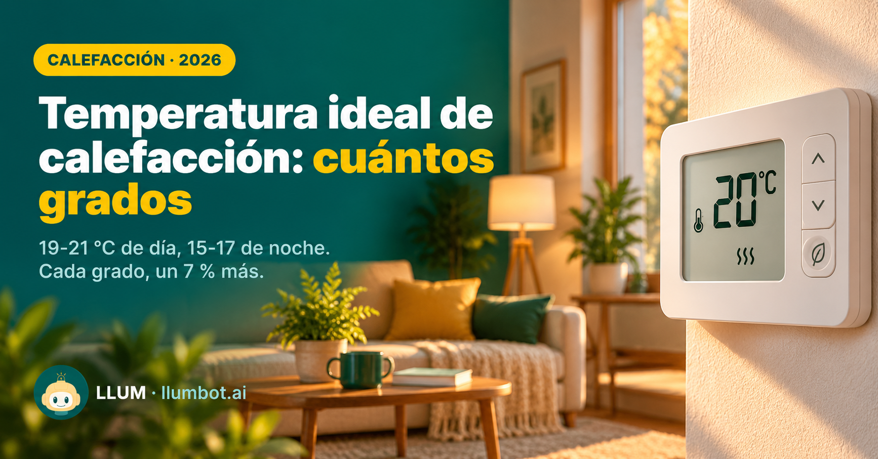 Temperatura ideal de calefacción: cuántos grados poner